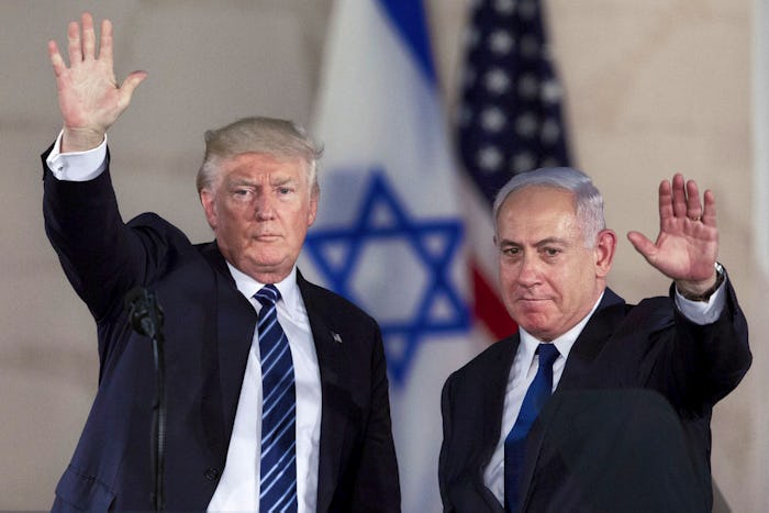 Trump touts ultimate peace, but same obstacles remain